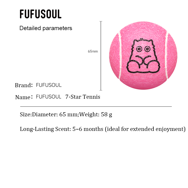 FUFUSOUL Rainbow Seven-Star Tennis Ball β Limited Edition