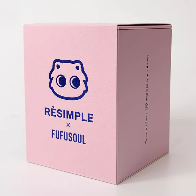 【ENTP】FUFUSOUL × RESIMPLE Co-branded Series-Real Fur Series -Bling Blue