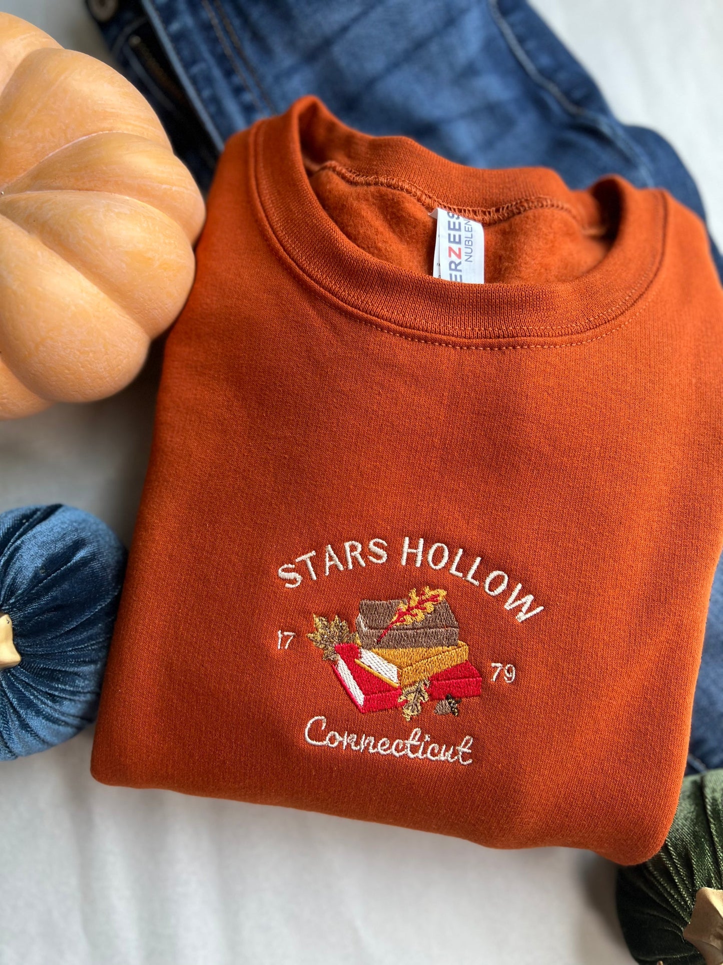 Stars Hollow Embroidered Sweatshirt