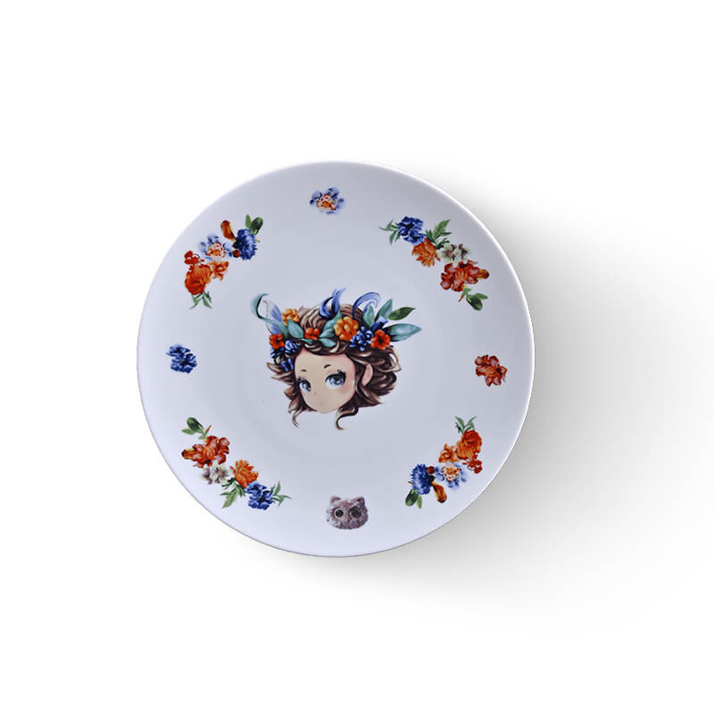 FUFUSOUL × JADE KIM Artist Collaboration -Display Plate + Mug + Glass Cup