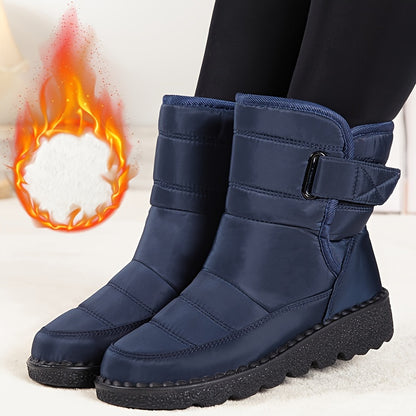 2024 waterproof plus velvet warm snow boots