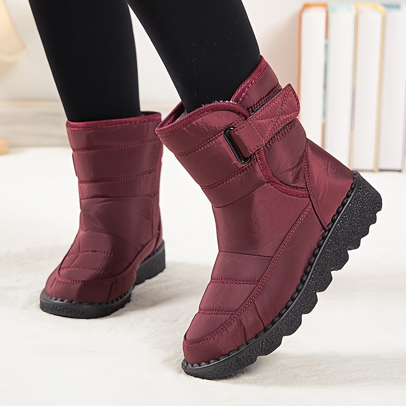 2024 waterproof plus velvet warm snow boots