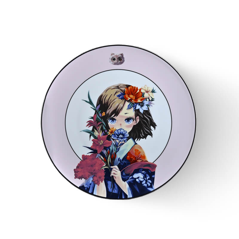 FUFUSOUL × JADE KIM Artist Collaboration -Display Plate + Mug + Glass Cup